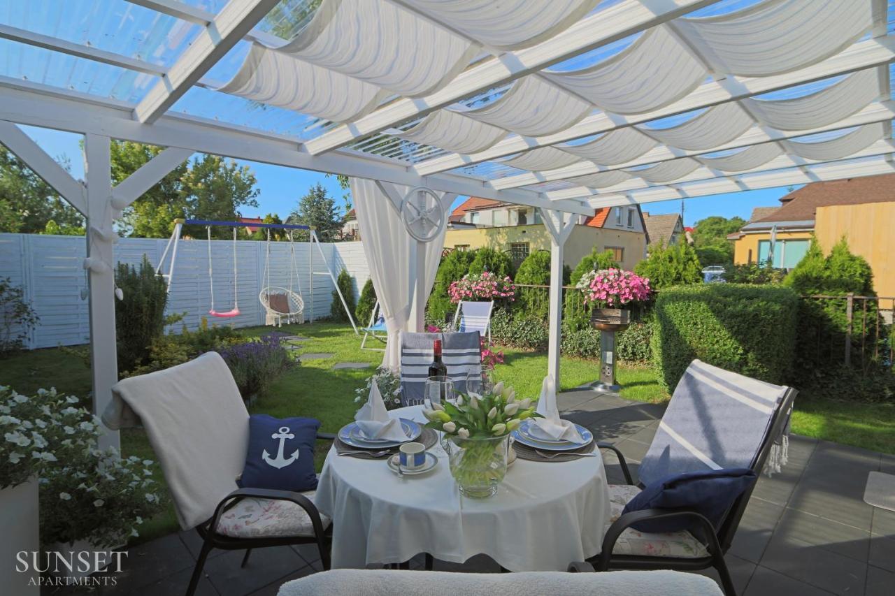 Sunset Apartments - Domek Z Ogrodem Grilem I Parkingiem! Swinoujscie Exterior foto